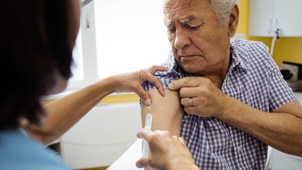 La semana que viene se empezará a vacunar a mayores de 70 años