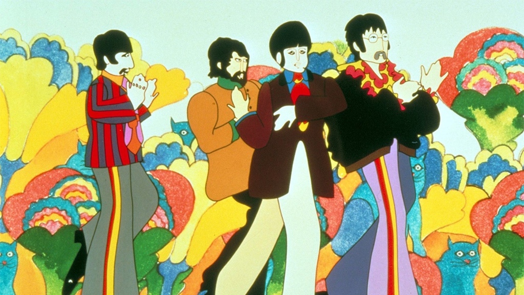 La película «Yellow Submarine», de Los Beatles, estará disponible en YouTube