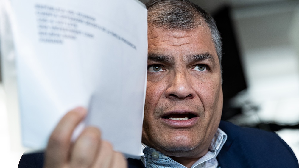 Tribunal confirma la sentencia contra Correa y deja firme su inhabilitación como candidato