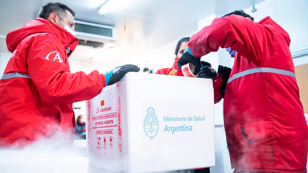 Argentina superó los 41 millones de vacunas recibidas desde el inicio de la pandemia