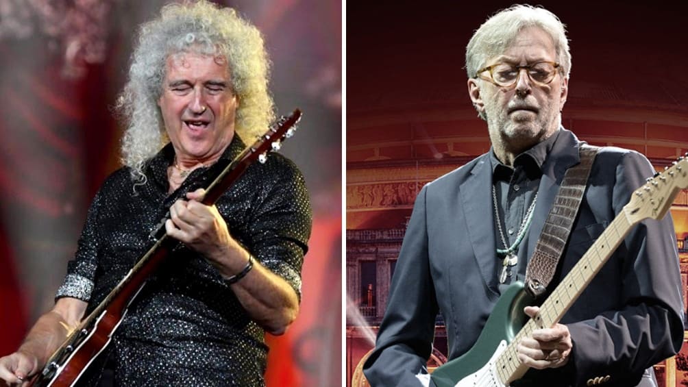 El guitarrista de Queen, Brian May, criticó la postura antivacunas de Eric Clapton