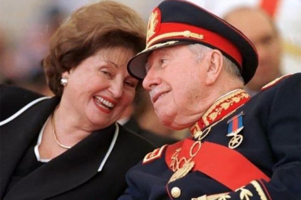 Murió a los 99 años Lucía Hiriart, viuda del dictador Pinochet