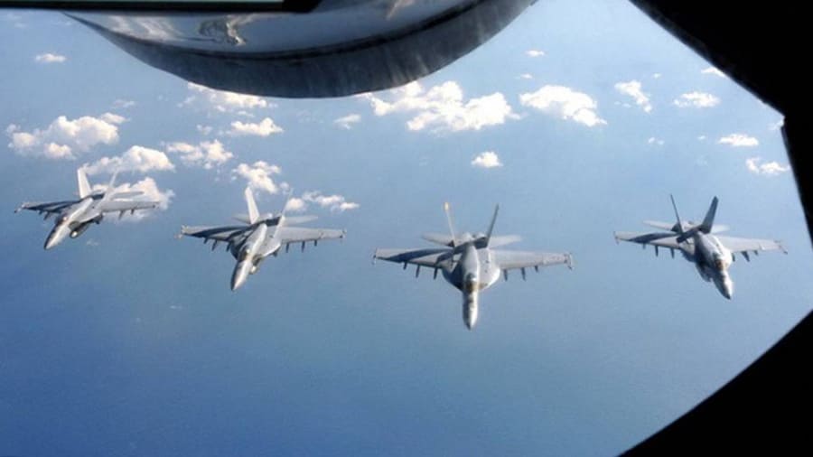 Aviones de combate rusos violaron espacio aéreo de Suecia