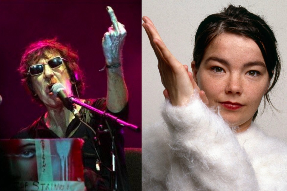 El día que Charly García atacó a Björk con un cuchillo porque no lo escuchaba