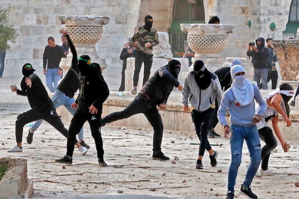 Otro viernes de enfrentamientos en Jerusalén