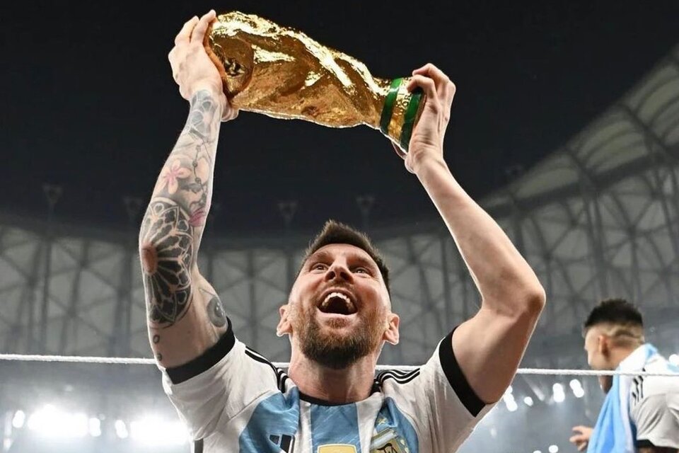 Argentina ganó otra Copa de Mundo: la foto más likeada de Instagram es de Messi