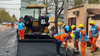 Continúan los trabajos de pavimentación en Santa Rosa, Toay y General Pico