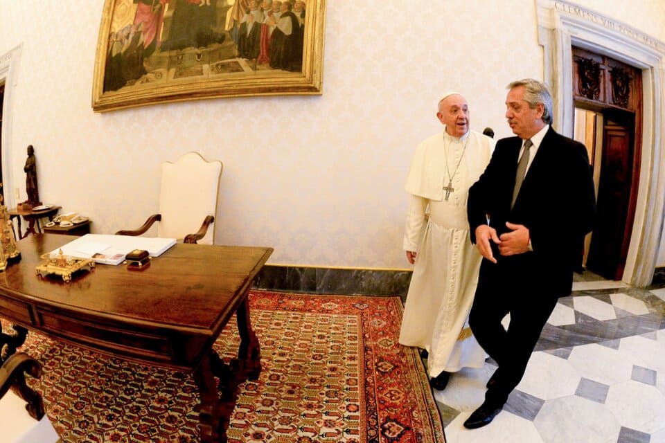 Alberto Fernández visitará al papa Francisco