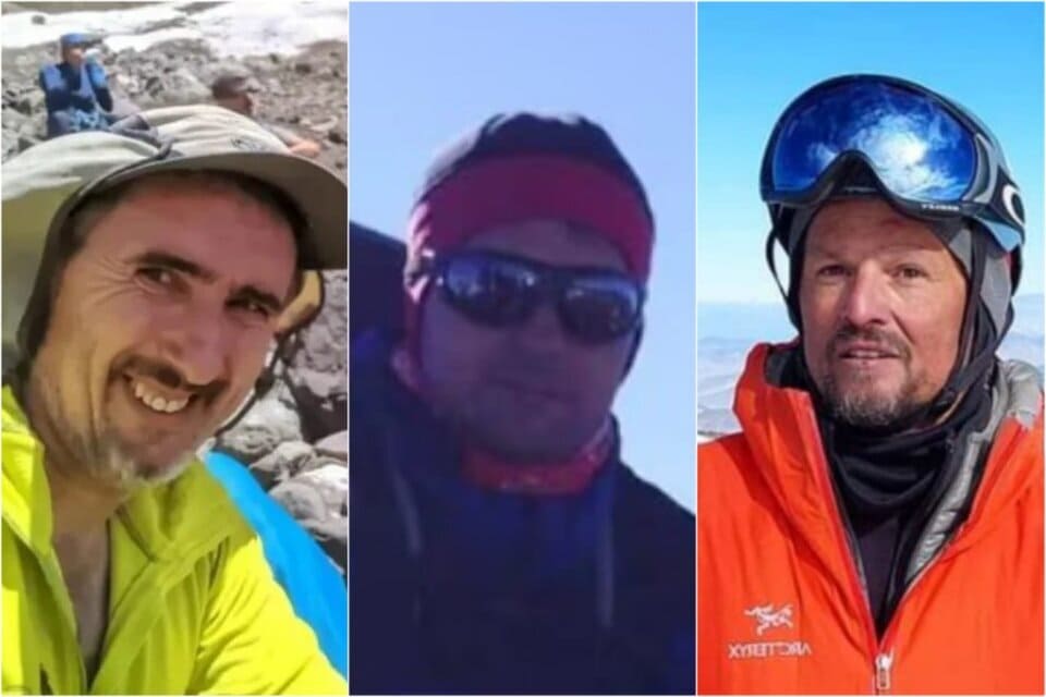 Quiénes eran los tres andinistas argentinos que fallecieron en el Cerro Marmolejo