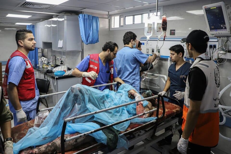 La OMS reportó que solo funciona un hospital al norte de Gaza